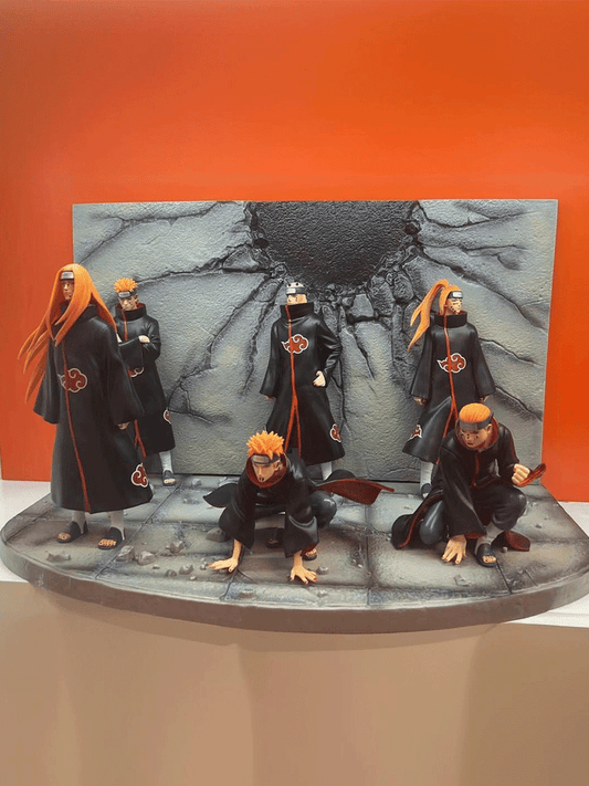 Naruto action figure Six Paths Pain action figure anime model statue ornaments