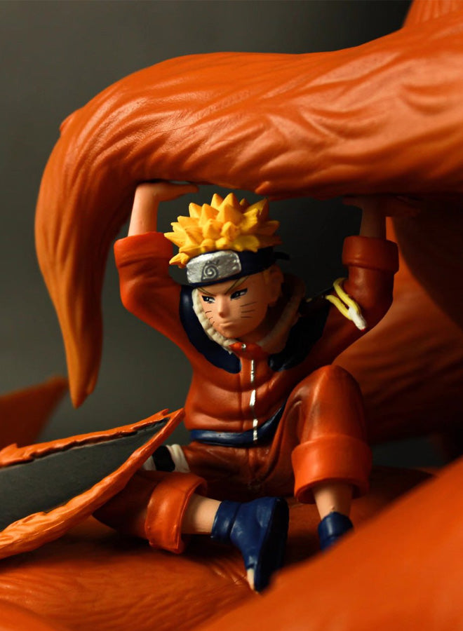 Naruto action figure Nine-tailed Naruto anime model statue ornaments