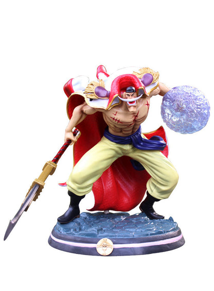 King of Thieves handpiece big white beard handpiece anime model statue ornaments