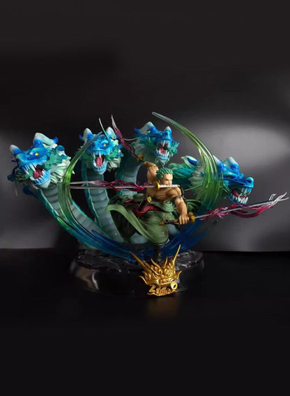 King of Thieves handpiece four-headed dragon Solon handpiece anime model statue ornaments