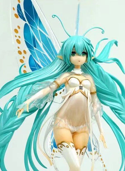 Hatsune Miku Butterfly Princess Anime Model Statue Ornament