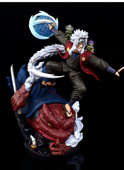 Naruto action figure Toad Jiraiya action figure anime model statue ornaments