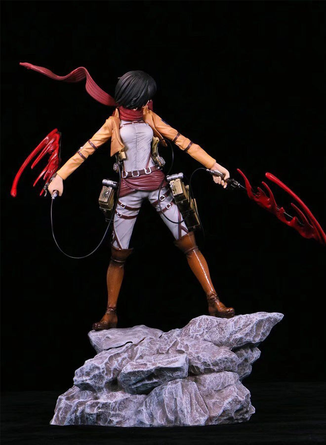 Attack on Titan Figure Liangchen Sanli Anime Model Statue Ornaments