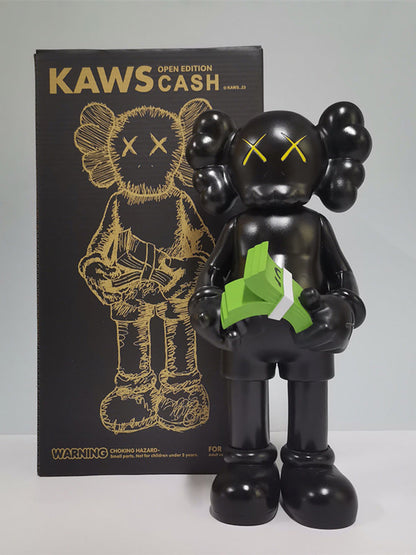 Kaws Sesame Street Counting Money Character Statue Model Handmade Ornaments