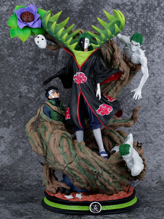 Naruto action figure Akatsuki series Zebai Zeshou action figure anime model statue ornaments