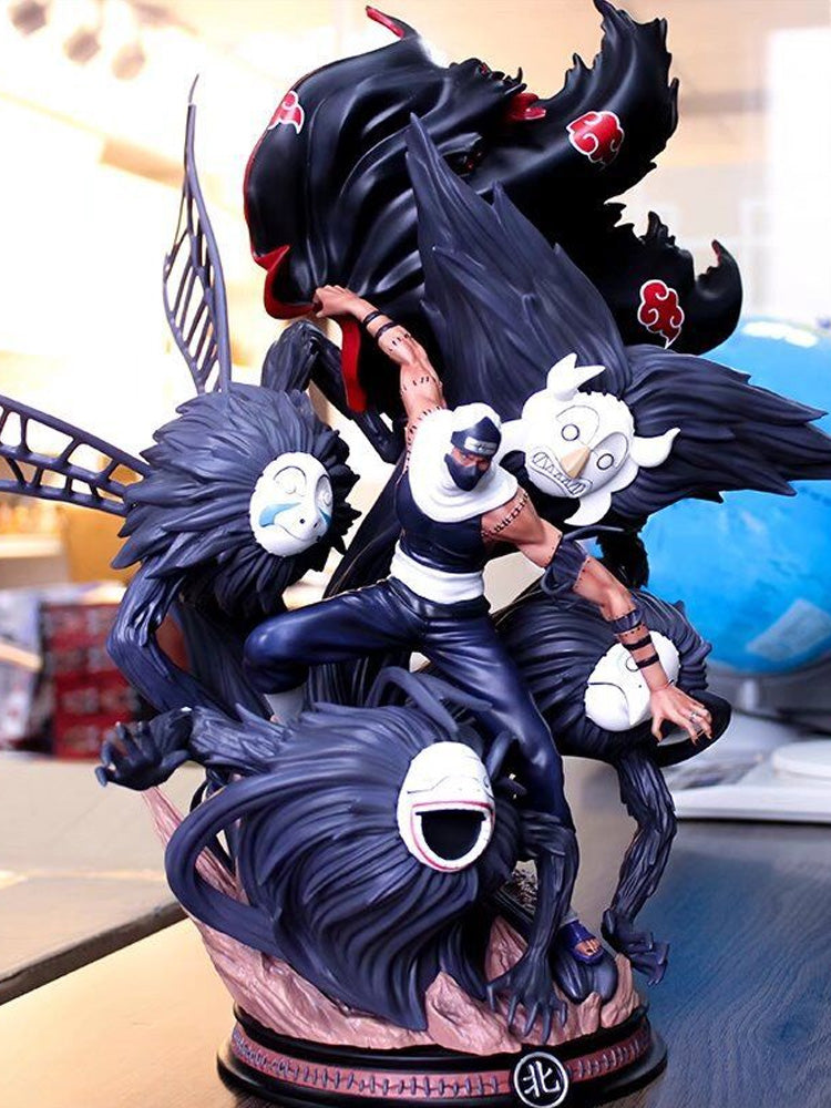 Naruto action figure Akatsuki series Kakuzu action figure anime model statue ornaments