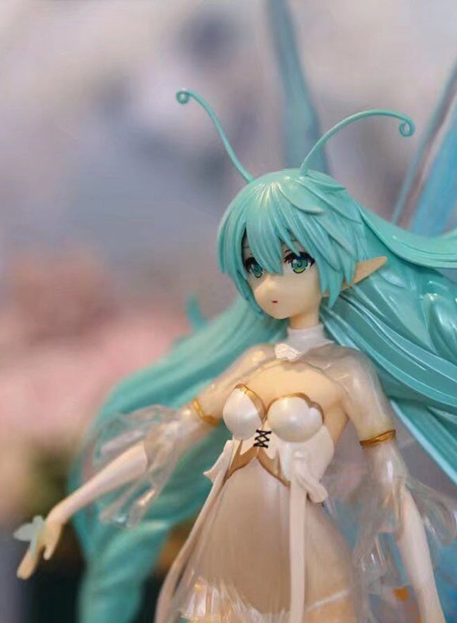 Hatsune Miku Butterfly Princess Anime Model Statue Ornament