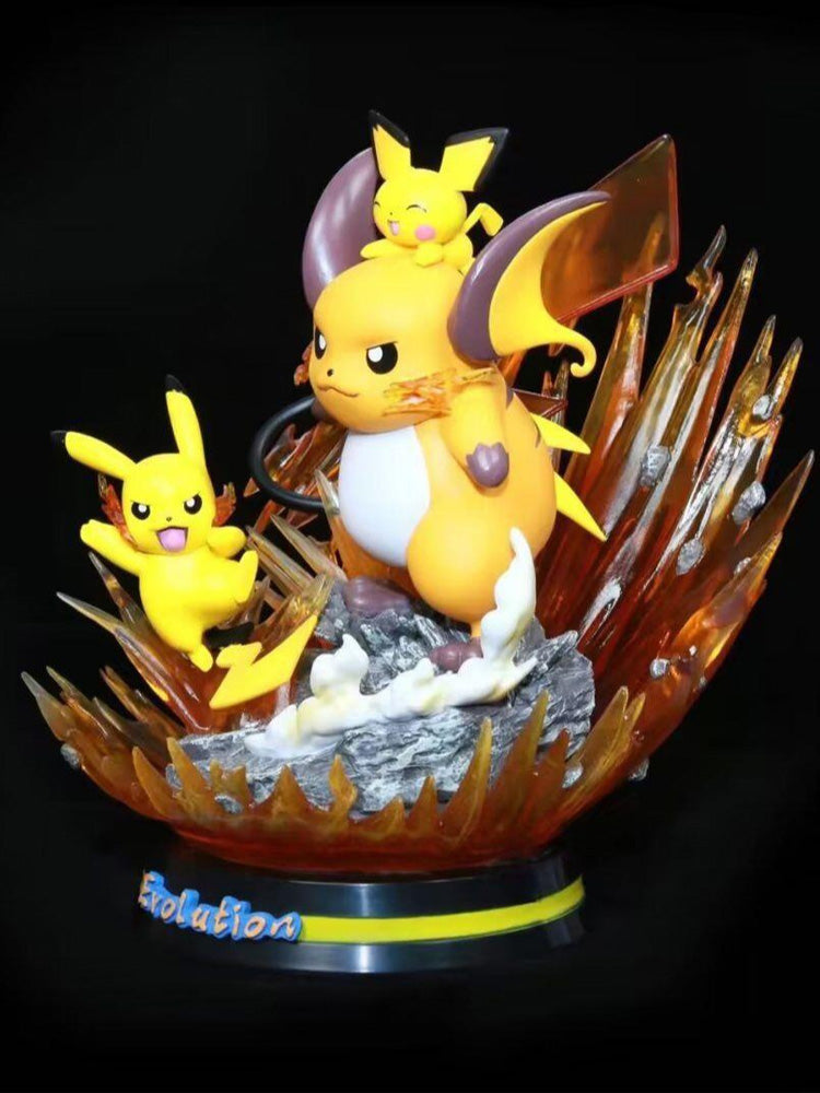 Pokémon Grenade Super Pikachu Anime Peripheral Model Statue Ornaments