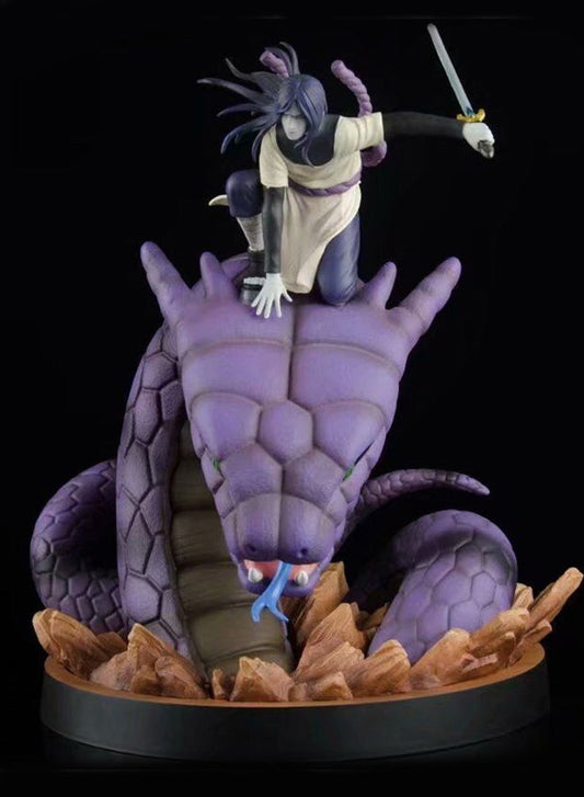 Naruto figure Snakemaru Konoha Sannin: Wind of Disaster Man Snake figure anime model statue ornaments