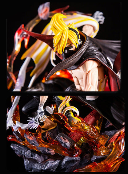 One Piece Sanji figure luminous figure anime model statue ornaments