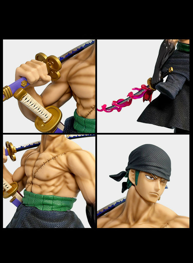 One Piece Figure Carrying a Sword Zoro 7 Figure Anime Model Statue Ornament