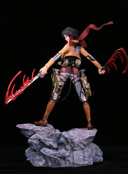 Attack on Titan Figure Liangchen Sanli Anime Model Statue Ornaments