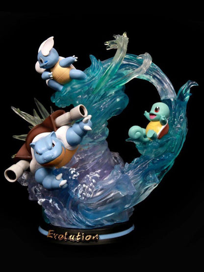 Pokémon Squirtle Blastoise Anime Peripheral Model Statue Ornaments