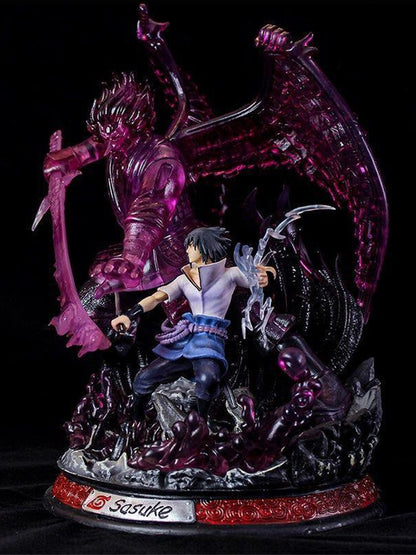 Naruto action figure Sasuke anime model statue ornaments