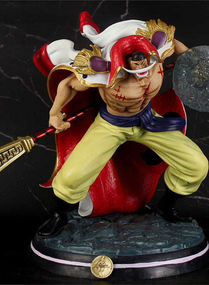 King of Thieves handpiece big white beard handpiece anime model statue ornaments