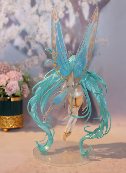 Hatsune Miku Butterfly Princess Anime Model Statue Ornament