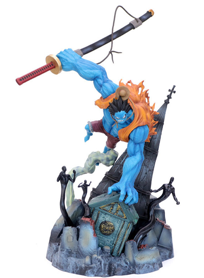 King of Thieves handpiece dream demon Luffy handpiece anime model statue ornaments