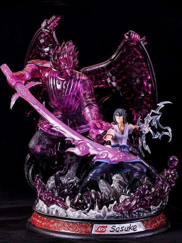 Naruto action figure Sasuke anime model statue ornaments