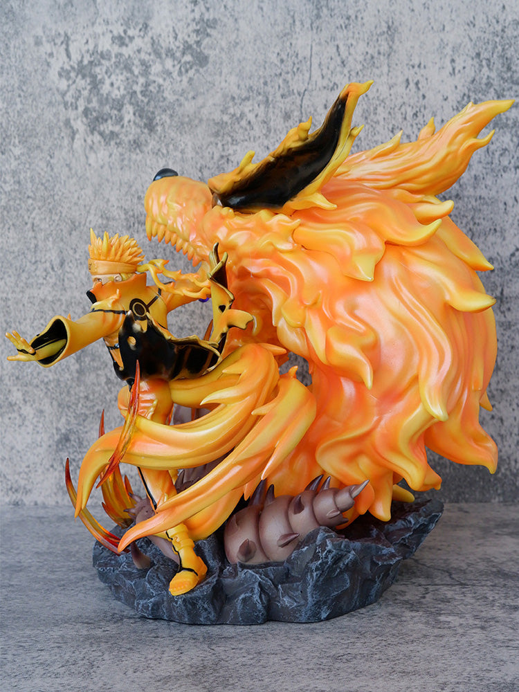 Naruto action figure Yu Jiu Lama Naruto anime model statue ornaments