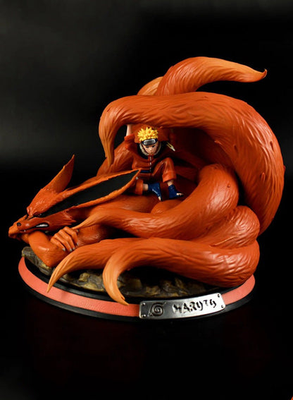 Naruto action figure Nine-tailed Naruto anime model statue ornaments