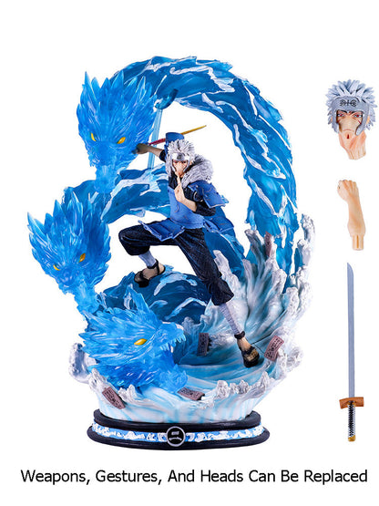 Naruto figure Senju Otobirama anime model statue ornaments