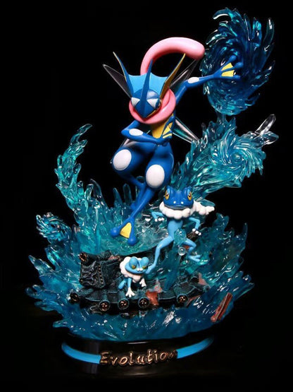 Pokémon action figure Ninja frog anime peripheral model statue ornaments