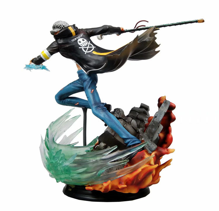 One Piece Figure Trafalgar Law Operation Fruit Figure Anime Model Statue Ornament