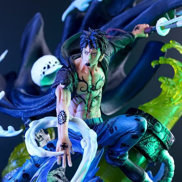 One Piece action figure Captain of the Hearts Trafalgar Law action figure anime model statue ornament