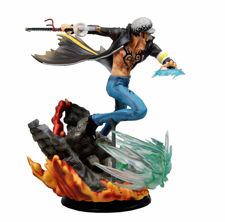 One Piece Figure Trafalgar Law Operation Fruit Figure Anime Model Statue Ornament